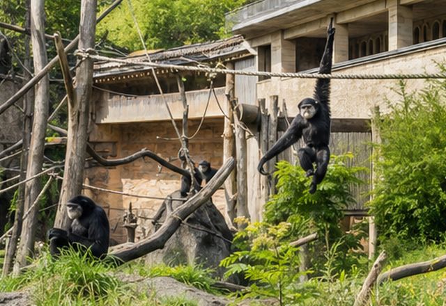 Pongoland primate habitat